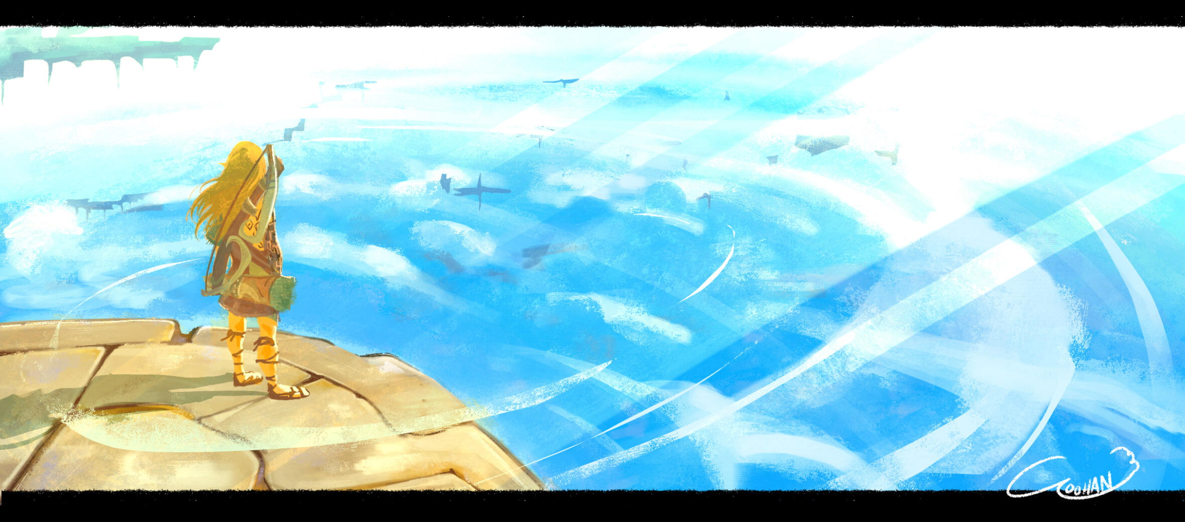 BOTW illustration (personal work)